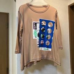 美品SENSOUNICOセンソユニコ　CUBE Tシャツ 七分袖プルオーバー
