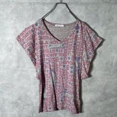 【雰囲気抜群❗️】00's HYSTERIC GLAMOUR 総柄 シャツ 大きめ pm0729-01_1.jpg