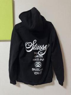2025年最新】stussy パーカー 黒の人気アイテム - メルカリ
