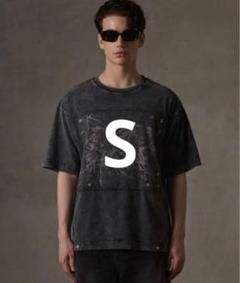 GRANCY/ダメージドッキングデザインシャツ/ブラック/Sサイズ/新品未使用 GRANCY シャツ 「GRANCY」Damage Docking DesignShirt