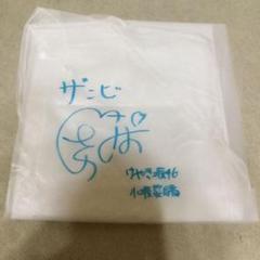 小坂菜緒 ザンビ シート 限定 直筆サイン入り レインコート 日
