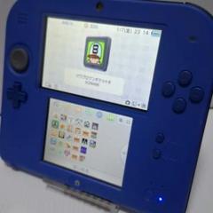 【液晶新規交換済み】Nintendo 2DS 本体 青