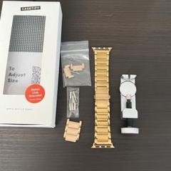 CASSETiFY Apple Watch バンド ゴールド 42mm/44mm