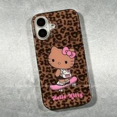iPhoneケース 黒ギャルキティ 日焼けキティ キティちゃん 夏