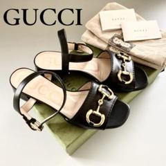 美品　GUCCI バンブービットサンダル　ミュール　36C 23cm ブラック GUCCI / グッチ | プリンスタウン ホースビット ファー ミュール