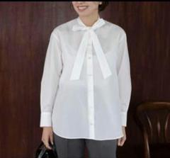 OHGA オオガ BOWTIE BLOUSE ボウタイブラウス