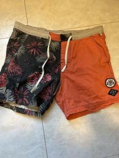 【新品未使用】TCSS  ボードショーツ　HYBRID SHORTS XBS-CHECK TAN（水陸両用ハイブリッド・ボードショーツ） - SURF