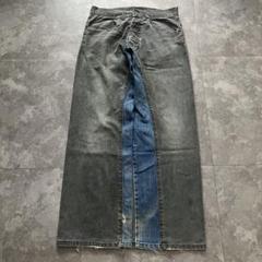 90s00s diesel bicolor denim Y2K パンドラ期