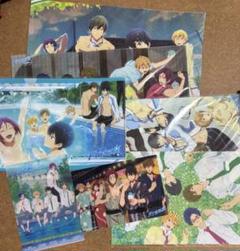 Free! A4クリアファイル3枚＆A3クリアポスター＆ミニクリア