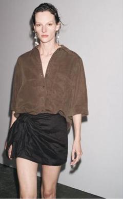 ZARA オーバーシャツ S