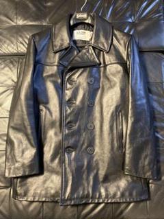 ショット SCHOTT 140メンズ レザー ダブルPコートピーコート 42