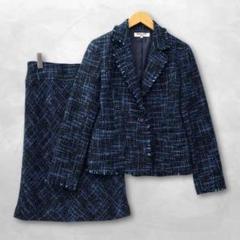 値引【新品未使用】 セレモニーにも!! NATURAL BEAUTY 青色スーツ