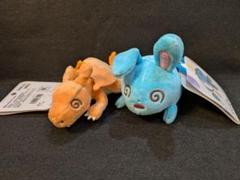 リザードン マリルリ ちからつきた ぬいぐるみマスコット 新品 ポケセン