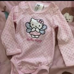 ハローキティ　新生児　ロンパース 50 60 低体重児　リボーンドール H&M