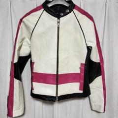 コンパニーア イタリーナ レディース 本革 ライダース ジャケット 42