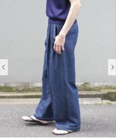 新品タグ付き　FORK&SPOON　綿麻デニムパンツ　アーバンリサーチドアーズ