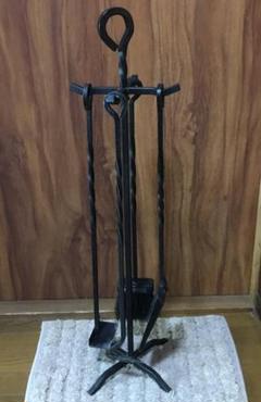 薪ストーブ ファイヤーツールセット 中古品!!