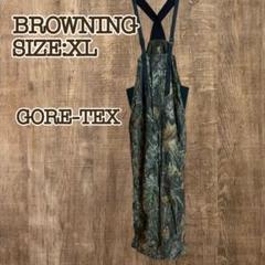 BROWNING ゴアテックス オーバーオール XL カーキ リアルツリー