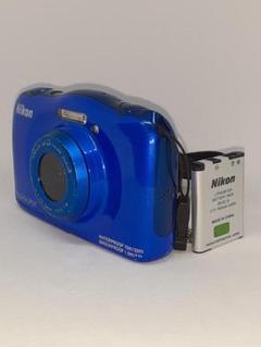 【スマホ転送OK】ニコン Nikon COOLPIX S33 ブルー スマホ転送OK】ニコン Nikon COOLPIX S33 ブルー デジカメ