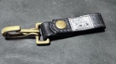 Langlitz Leathers ブラックレザーキーホルダー　まじでかっこいい Langlitz Leathers ブラックレザーキーホルダーまじでかっこいい