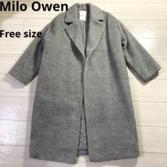 2025年最新】Mila Owen カラー：グレイ系 チェスターコートの