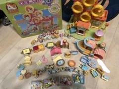 とっとこハム太郎　ハムちゃんずコレクション　ひまわりかんらん車　フィギュア　小物