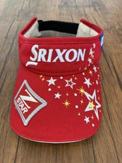 Srixon Z STAR ゴルフサンバイザー 赤 星柄のサムネイル