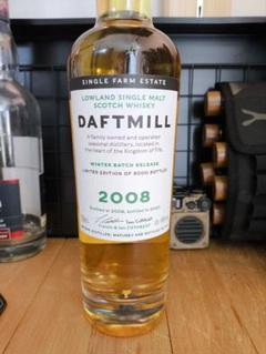 DAFTMILL 2008年 ウィンターリリース 46% Daftmill 2008 - Ratings and reviews - Whiskybase