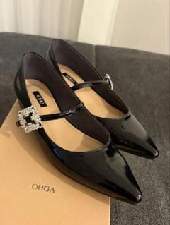 新品未使用 箱付き OHGA オーガ エナメルバックルパンプス CATEGORY SHOES | OHGA