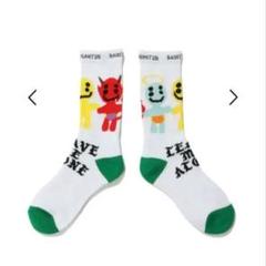 ☆新品未使用☆セントマイケル ハート ソックス☆ブラック&ホワイト 2足セット☆ Amazon.co.jp: セントマイケル ハート ソックスブラック