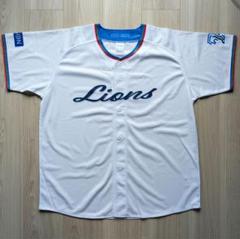 Lサイズ 埼玉西武ライオンズ ライオンズ75周年ユニフォームのサムネイル