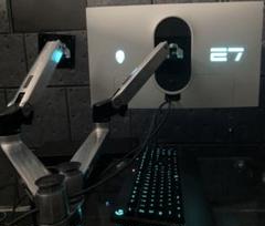 【ほぼ未使用】ALIENWARE ゲーミングモニター 27 WQHD 280Hz