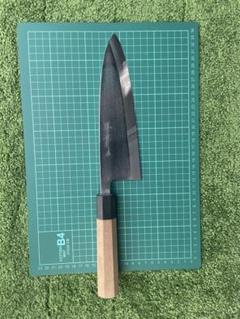 (25日まで公開)堺孝行作　出刃包丁　5.5寸　銀三 楽天市場】包丁 シェフ和包丁 出刃 5.5寸 165mm 堺孝行 安来銀三