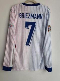 新品 長袖24-25 サッカーフランス代表 7番 グリーズマン ユニフォーム L - メルカリ