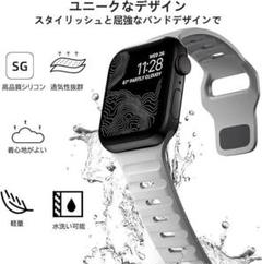 ★コンパチブル Apple watch バンド レディース　ホワイト