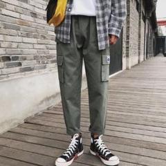 カーゴパンツ(カーキ)【送料無料】