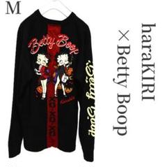 haraKIRI×Betty Boop 長袖Ｔシャツ