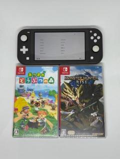 すぐにプレイ可能❗️】 switch lite ポケモン ＋モンハンライズ