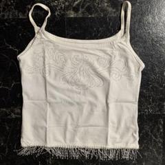 希少CECIL McBEEブローチ付きレースキャミソール　Мサイズ 低 価格 通販ファッション - 希少CECIL McBEEブローチ付きレース