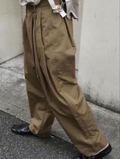 HED MAYNER チノ　カーゴ　パンツ　2020AW Hed Mayner(ヘドメイナー) 22SSLINEN CARGO PANTカーゴパンツ