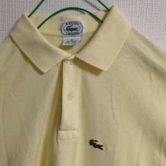LACOSTE　ラコステ　イエロー　ポロシャツ　IZOD