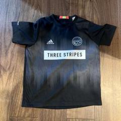 adidas ブラック Tシャツ　サイズ140
