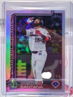 ✨スワローズ　ドミンゴ・サンタナ　199枚限定！　topps✨のサムネイル