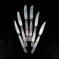 STARLING ジョージジェンセン デザートナイフ セット 楽天市場】ジョージジェンセン ランチセット 8本セット ナイフ