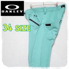 ■美品■ゴルフ■GOLF■OAKLEY■パンツ■薄手■春夏秋■スカル