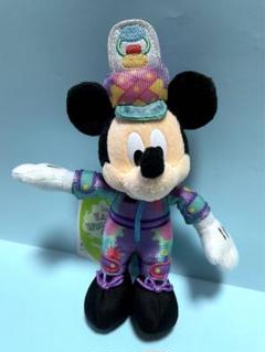 ミッキーぬいぐるみバッチ2012イースター ディズニー ぬいぐるみ ぬいぐるみバッジ ミッキー ミニー