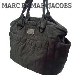 MARC JACOBS マークジェイコブス マザーズバッグ 大容量 2way 黒 マークジェイコブス トートバッグ マザーズバッグ ブラック