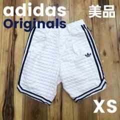 美品 アディダス オリジナルス チェックショート ハーフパンツ