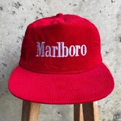 90s Marlboro マルボロ コーデュロイ ビンテージ キャップ 帽子