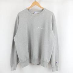 90s~00s USA製 Champion ロゴ 刺繍 スウェット トレーナー